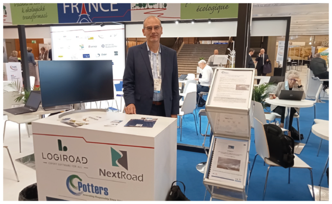 Vectra congrès mondial route - stand Vectra à Prague