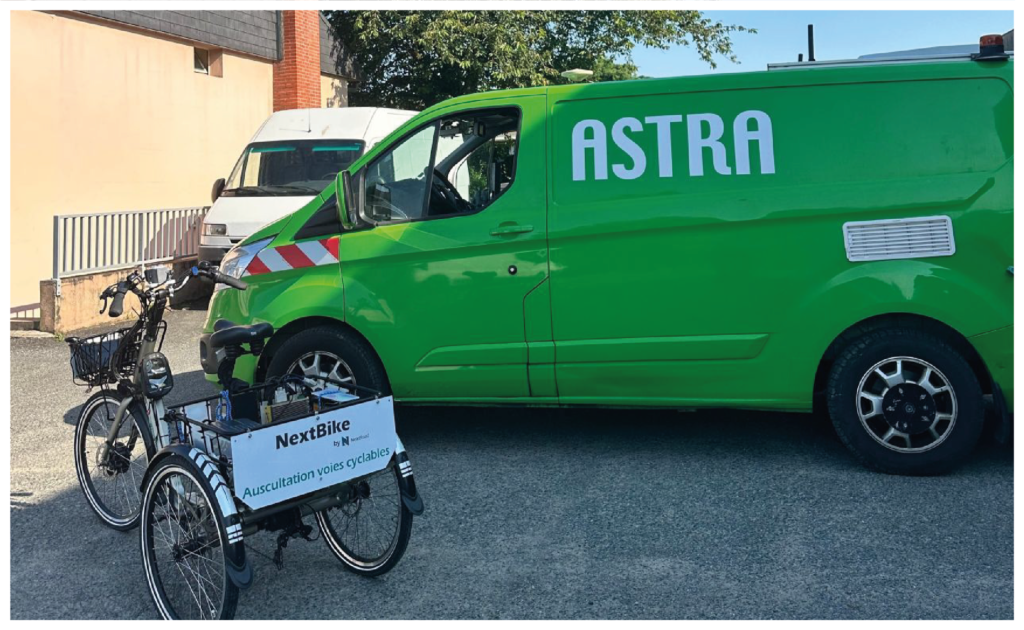 NextRoad a présenté l'ASTRA et le NextBike dans la Nièvre (58) pour l’auscultation des routes et voies vertes du département. Découvrez ces équipements innovants !